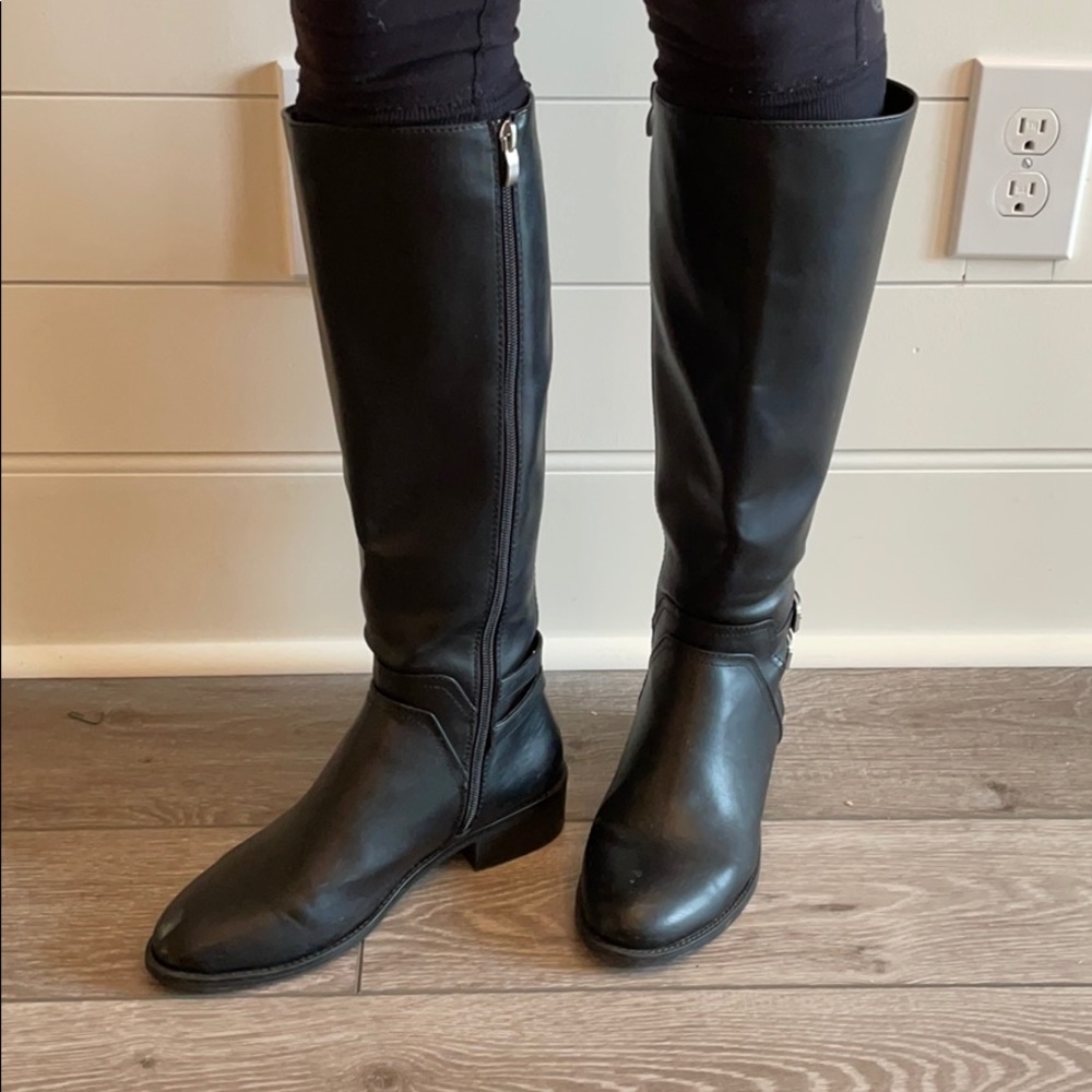 Tall black women’s boots- size 8.5